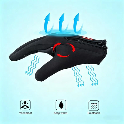 Windproof Thermal Touchscreen Winter Gloves for Men & Women